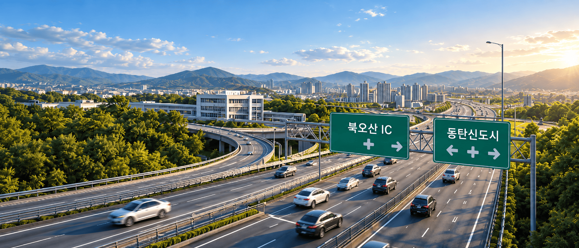 북오산 IC 이용